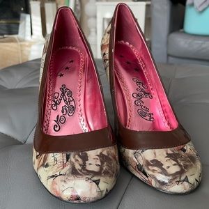 Naughty monkey headliner heels